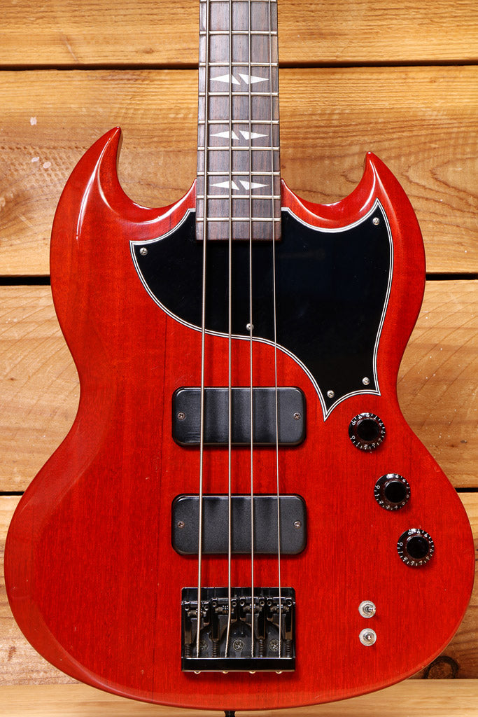 Gibson SG-Z Bass Cherry 2000 USA 4-String 7lbs, 4oz! + Case 30729