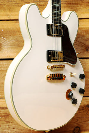 2022 Epiphone BB King Lucille Bone White European Ltd Edition of 300 w/Case 34626