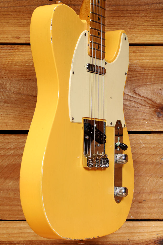 2019 Fender Road Worn Telecaster – Blonde – Classic '50s Style, Duncan Pickup Upgrade