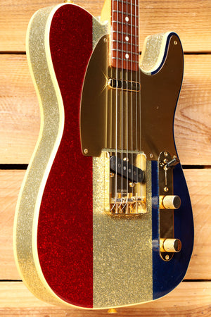 Fender CIJ Buck Owens Telecaster (1999–2002) + OHSC - Rare Sparkle Finish