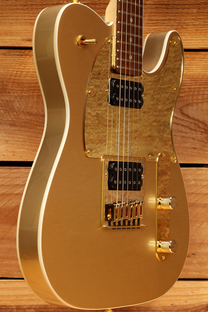 Fender 2018 Squier John 5 Telecaster Frost Gold J5 Tele HH