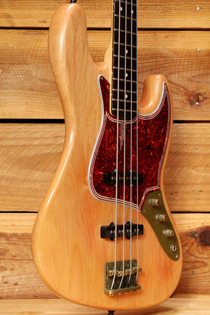 Fender 2004 Hwy 1 American Jazz Bass Natural USA Custom Steampunk Bronze Look 16057