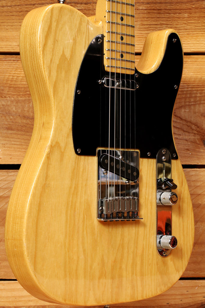 Fender 2001 American Standard Telecaster Natural Ash Body USA Tele +OHSC 15727