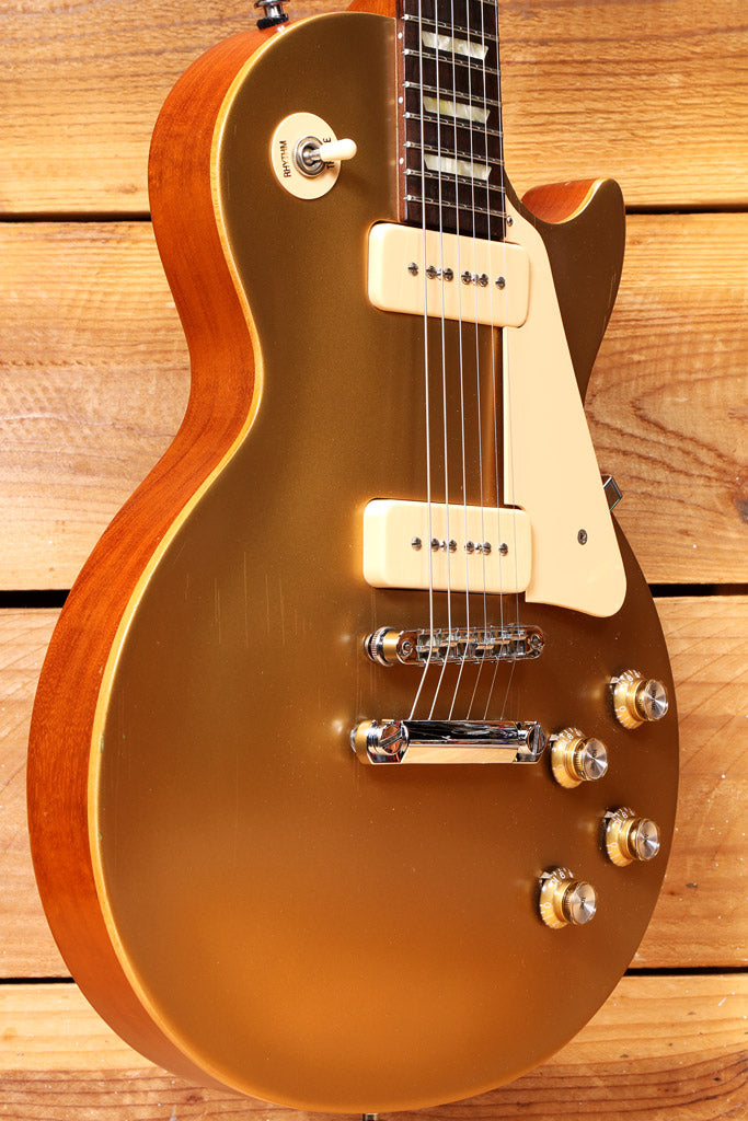 Gibson 2012 Les Paul 60s Tribute p90 Worn Goldtop NICE! 20390