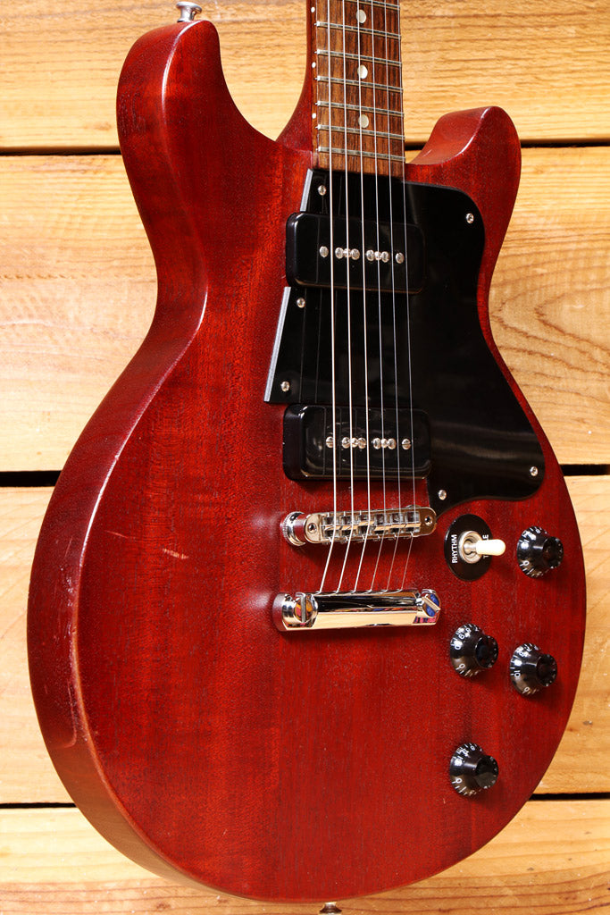 Gibson 2006 Les Paul Special Double Cutaway Faded +HSC Worn Cherry DC Cut P90 61546