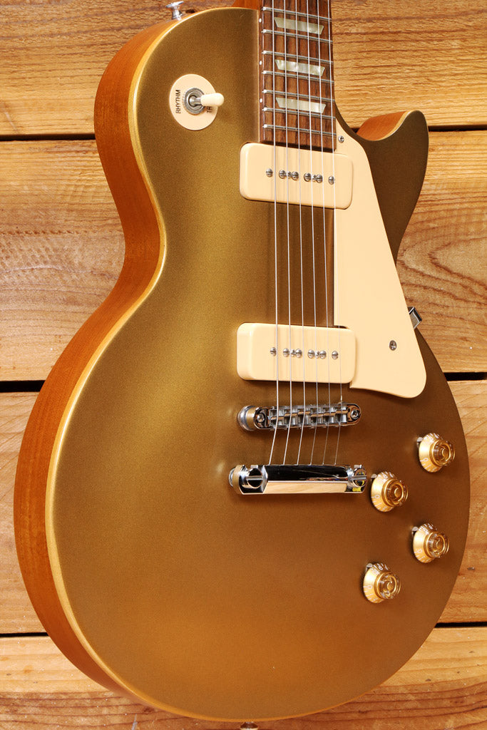 Gibson 2011 Les Paul 60s Tribute p90 Worn Goldtop NICE! 11669