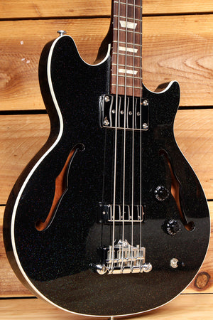 Gibson 2014 Midtown Signature Bass Graphite Sparkle Semi-Hollow Body 09544