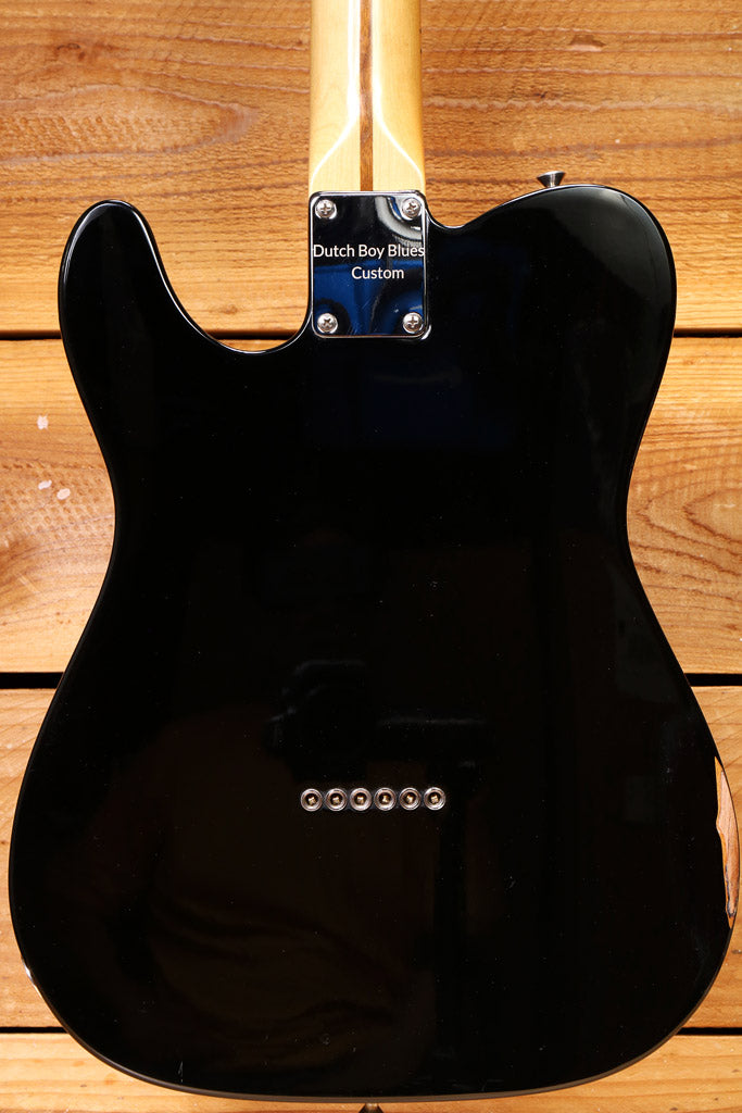 Fender 69 Telecaster Thinline 2007 Black Semi-Hollow 5.5-pound Tele! 08759