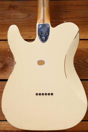 Fender Road Worn 72 Telecaster Deluxe Relic! Olympic White +Hard Case 05885