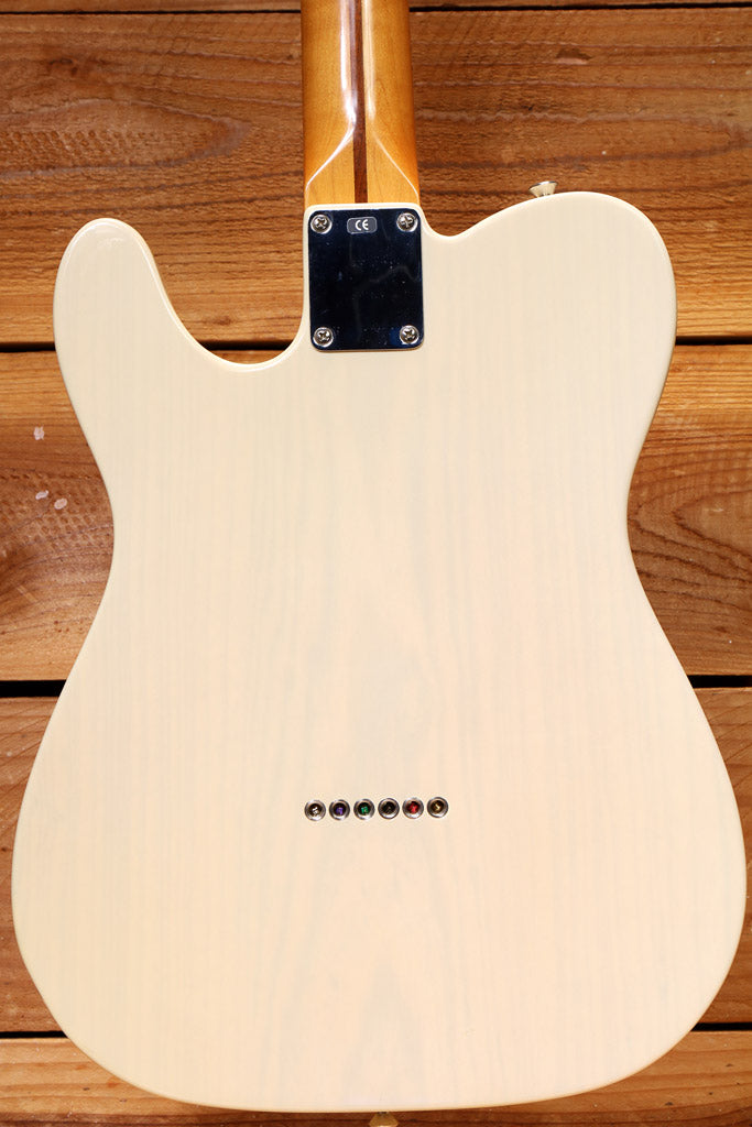 Fender Classic Series '50s Esquire White Blonde Compensated Tele Saddles + Bag Clean! 87336