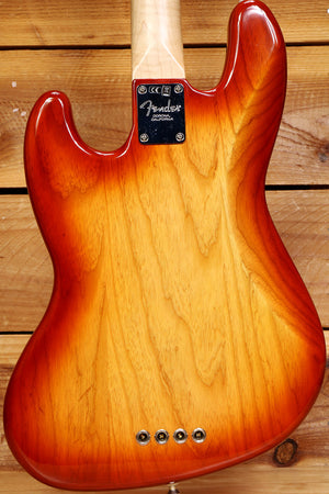 2019 Fender Limited Edition Lightweight Ash American Professional Jazz Bass + OHSC 01383