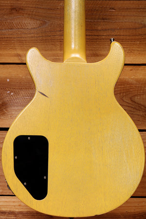 2003 Gibson Les Paul Double Cut DC Faded TV Yellow - Minor Repair + HSC 63321
