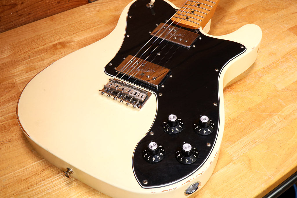 Fender Road Worn 72 Telecaster Deluxe Relic! Olympic White +Hard Case 05885