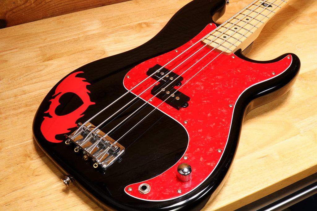 Fender 2007 Squier Pete Wentz Precision P-Bass Fall Out Boy sub-7LBS! 30448