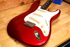 Fender ST-462 MIJ HARDTAIL Stratocaster – Mid-80s Japan 1962 Reissue, Red, RARE Vintage Strat