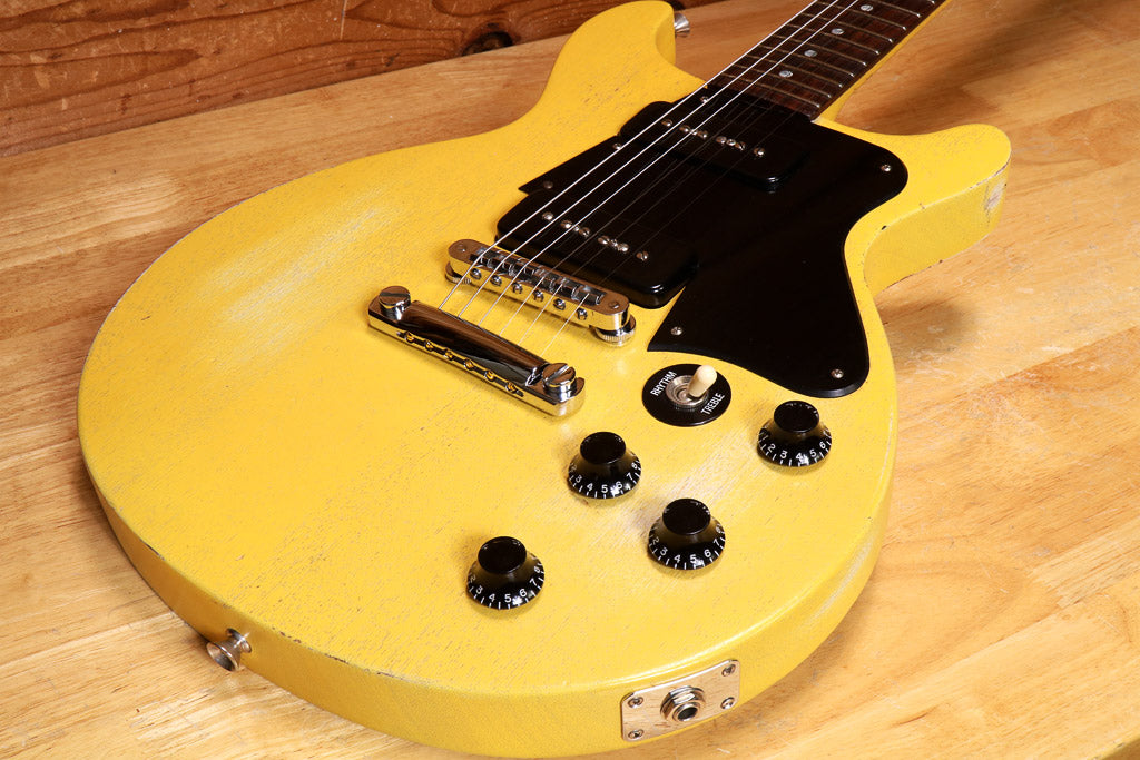Gibson Les Paul Faded Double Cutaway 2003 DC Cut Faded TV Yellow