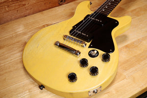 2003 Gibson Les Paul Double Cut DC Faded TV Yellow - Minor Repair + HSC 63321