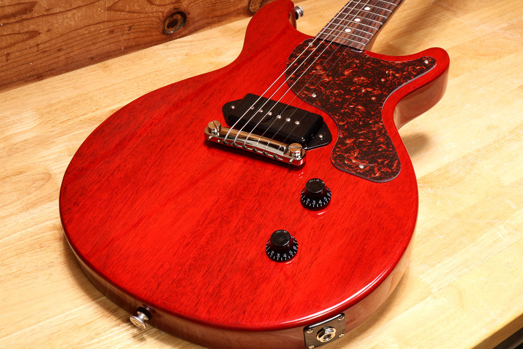 2024 Gibson Les Paul Junior Double Cut – Vintage Cherry Jr – Clean w/ OHSC 40391
