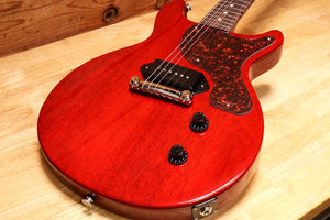 2024 Gibson Les Paul Junior Double Cut – Vintage Cherry Jr – Clean w/ OHSC 40391