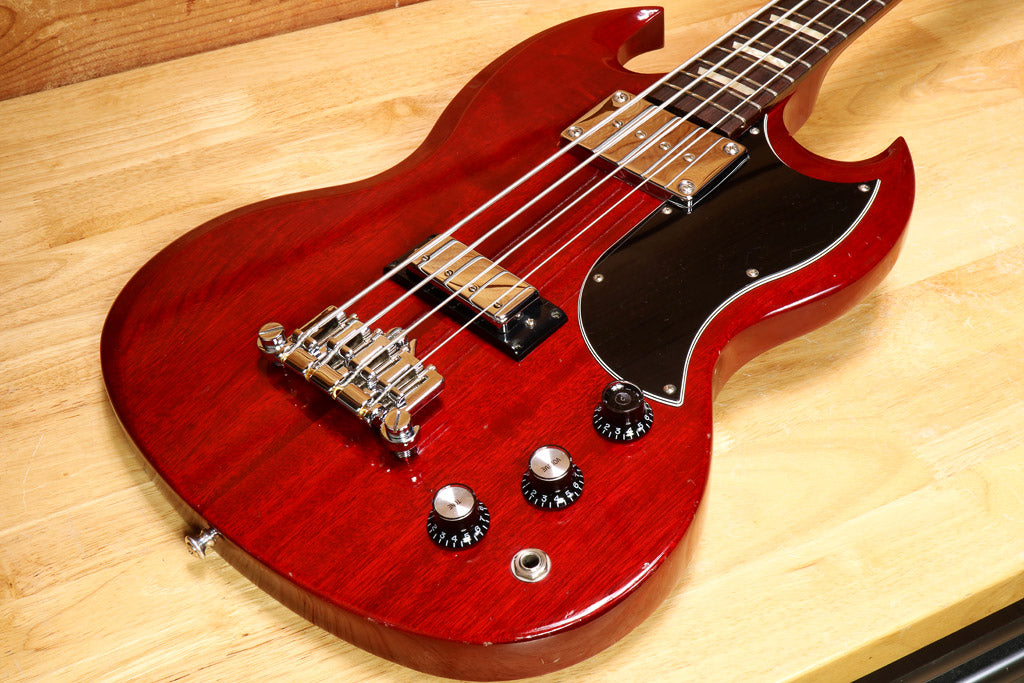 Gibson 2010 SG Standard Bass + OHSC Cherry Short Scale USA 4-String 7.5lbs 00324