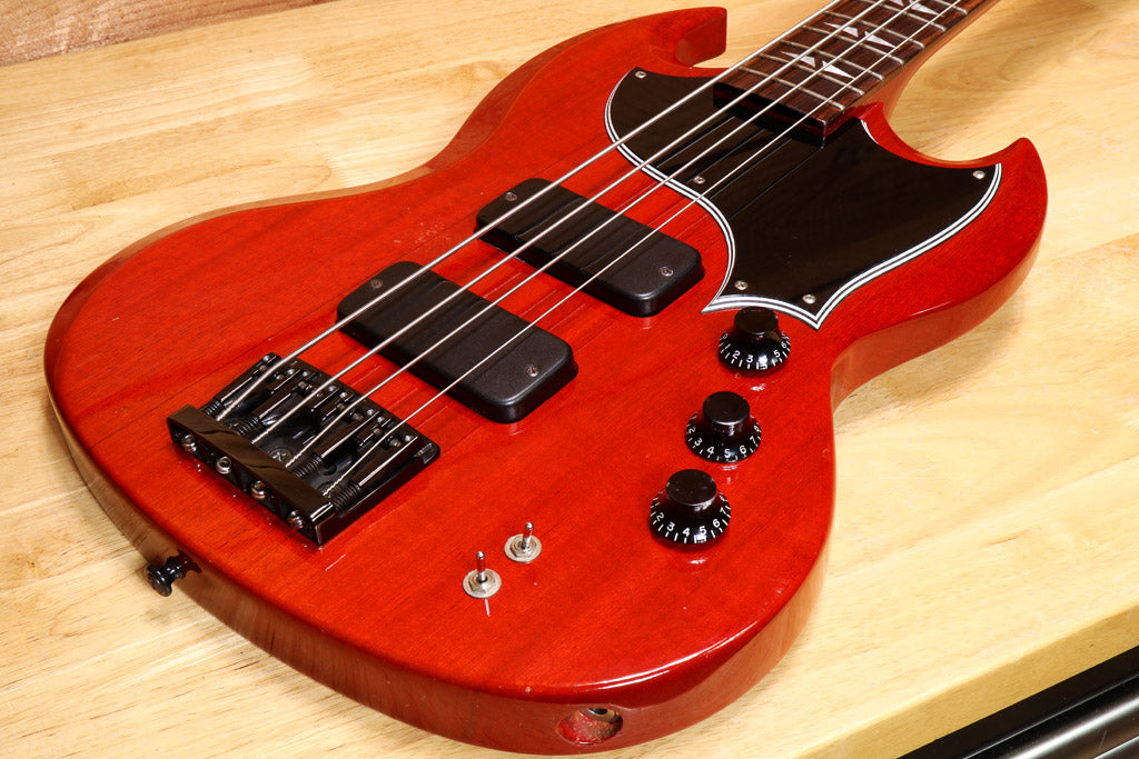 Gibson SG-Z Bass Cherry 2000 USA 4-String 7lbs, 4oz! + Case 30729