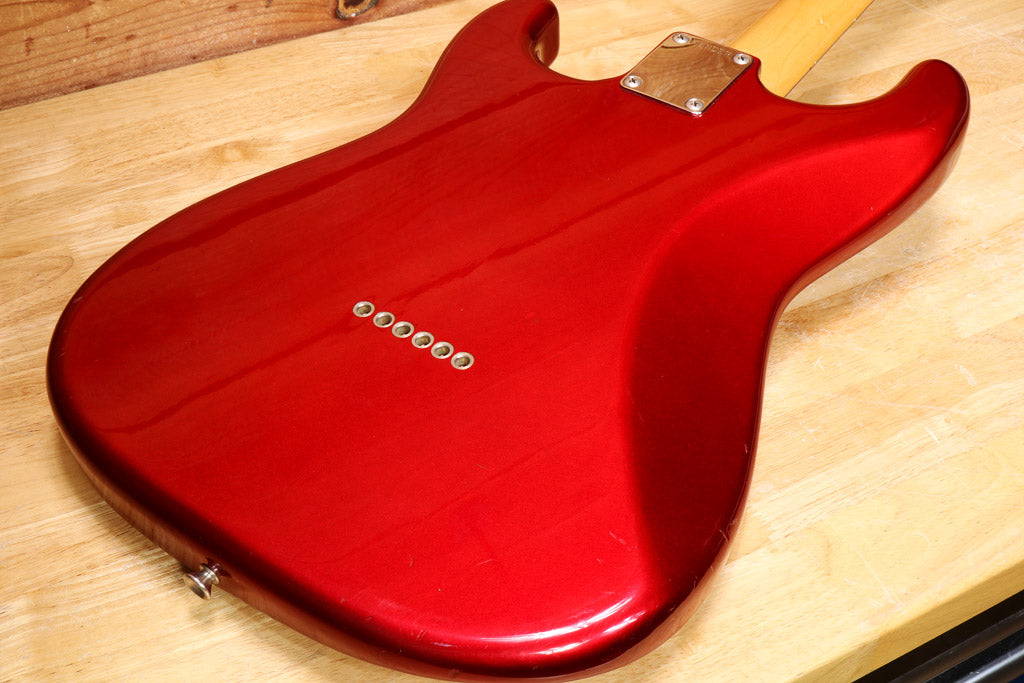 Fender ST-462 MIJ HARDTAIL Stratocaster – Mid-80s Japan 1962 Reissue, Red, RARE Vintage Strat