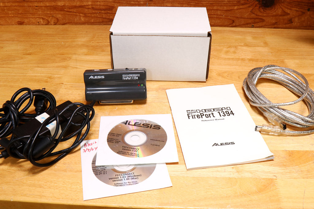 Computer Fireport Alesis HD24 Adat Fireport + 300GB Caddy + Empty Caddy – Still Kickin Music
