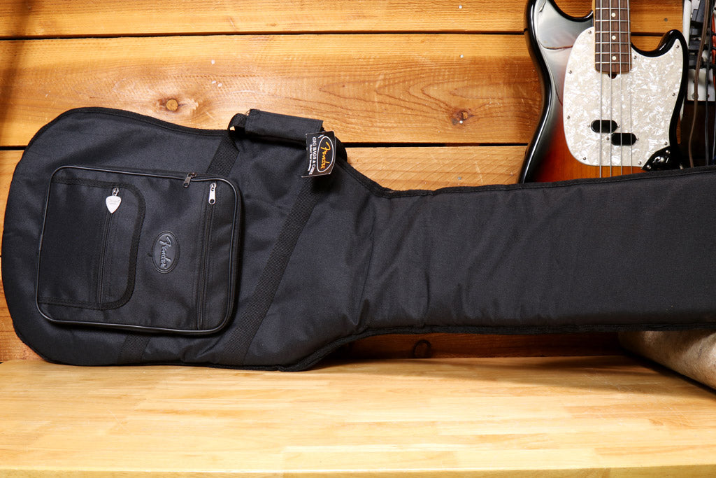 Fender 2023 American Performer Mustang Bass Sunburst 30" Short Scale +Bag 52545