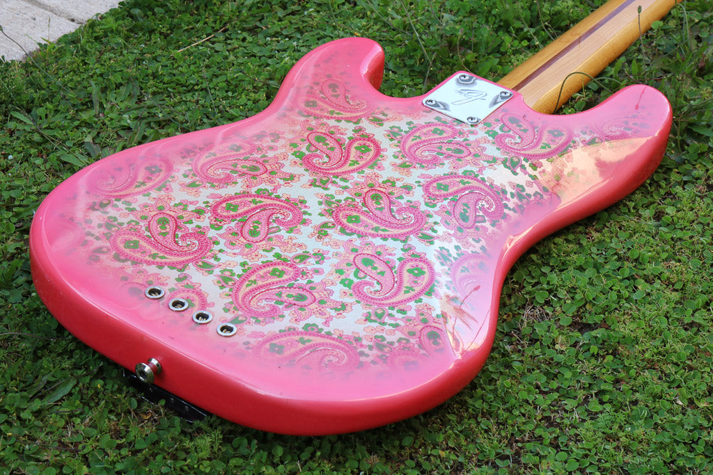 Fender ’54 Pink Paisley Precision Bass 1999 Japan Reissue P +OHSC OPB-54 94440