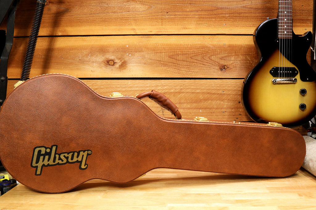 2023 GIBSON LES PAUL JUNIOR + Case Clean! Sunburst p90 USA American Jr 30311