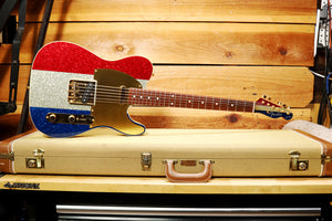 Fender CIJ Buck Owens Telecaster (1999–2002) + OHSC - Rare Sparkle Finish