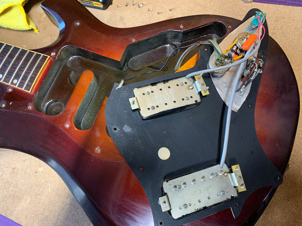 Gibson Victory II MV-2 1982 - Antique Fireburst + OHSC 52538