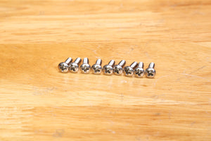 Gibson Style Pickguard backplate Screws in Natural Stainless Steel Gibson Style Pickguard backplate Screws in Natural Stainless Steel
