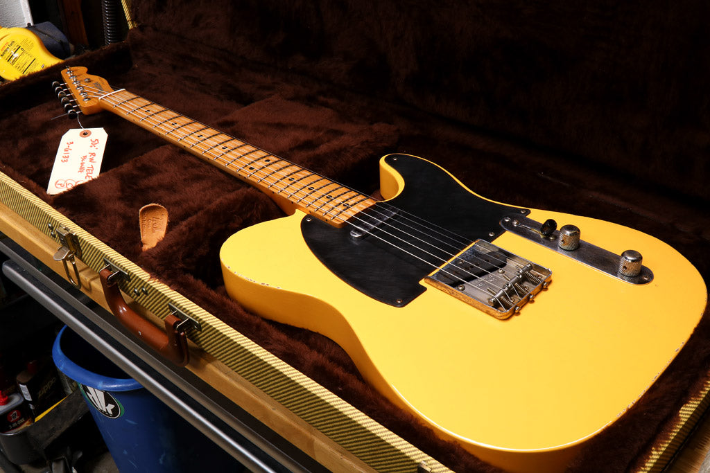 Fender 2008 Road Worn '50s Telecaster (1st Year!) Blonde TKL Tweed Case 36133