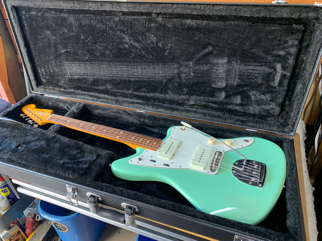 Fender '60s Classic Series Jazzmaster Lacquer +OHSC - Surf Green 79036