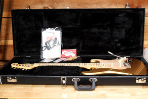 Fender Ltd Ed American Standard Stratocaster USA Aztec Gold +HSC Extras 36452