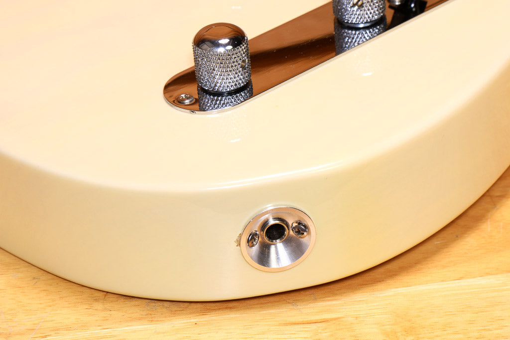 Fender Classic Series '50s Esquire White Blonde Compensated Tele Saddles + Bag Clean! 87336