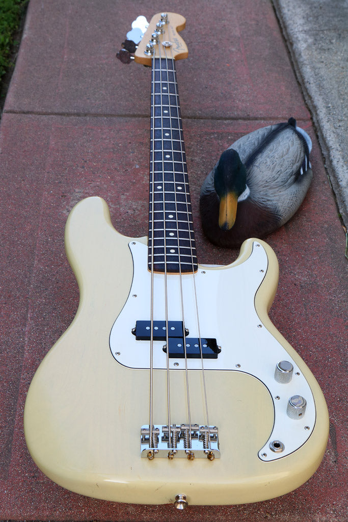 Fender 2003 Highway One Precision Bass Rare Blonde Nitro P USA American 20446