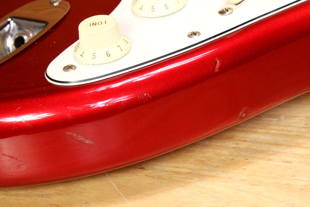 Fender ST-462 MIJ HARDTAIL Stratocaster – Mid-80s Japan 1962 Reissue, Red, RARE Vintage Strat