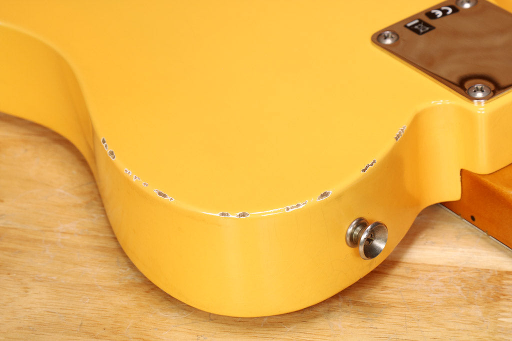 2019 Fender Road Worn Telecaster – Blonde – Classic '50s Style, Duncan Pickup Upgrade