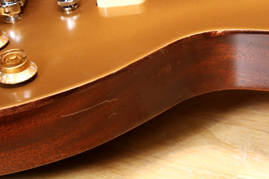 Gibson 2013 Les Paul '50s Tribute P90 Goldtop + HSC Sweet! 30677 ...