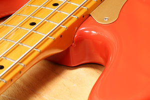 Fender Classic Series 50s Precision P-Bass Fiesta Red + Bag 07506