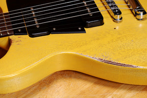 2003 Gibson Les Paul Double Cut DC Faded TV Yellow - Minor Repair + HSC 63321
