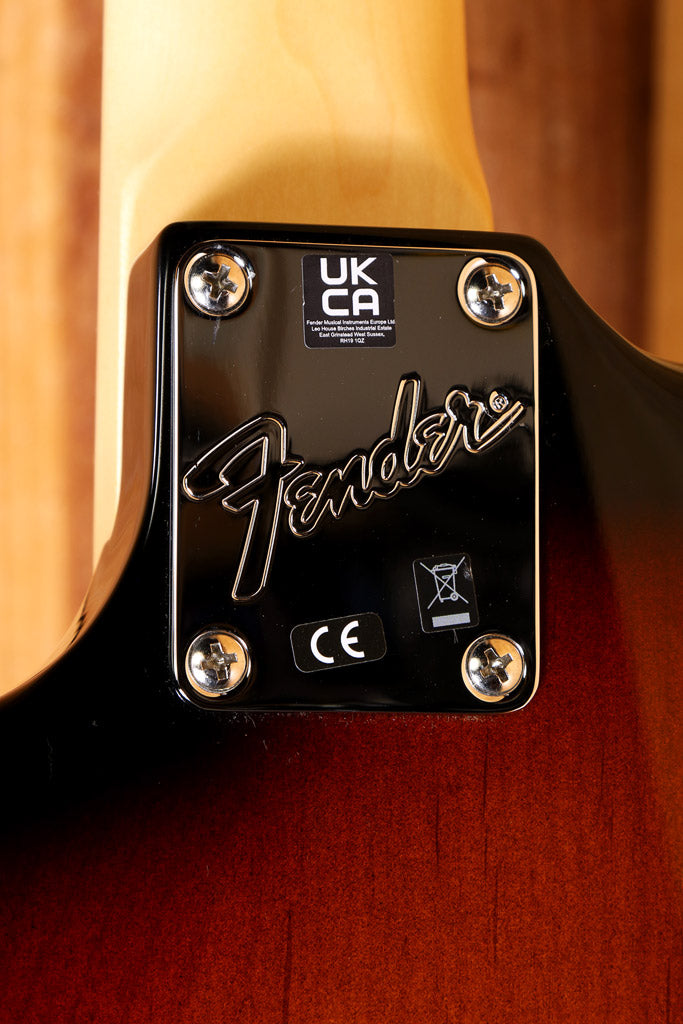 Fender 2023 American Performer Mustang Bass Sunburst 30" Short Scale +Bag 52545