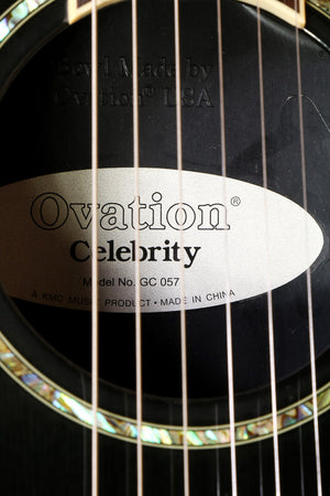 Vintage Ovation Celebrity GC-057 Acoustic/Electric Guitar w/ Onboard Tuner, EQ 11353