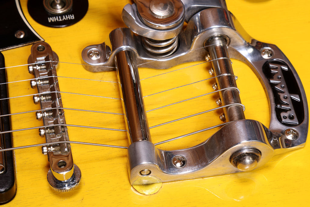 Gibson Les Paul Double Cutaway Special P-90 2004 - Gloss Yellow w/ Bigsby! 44301