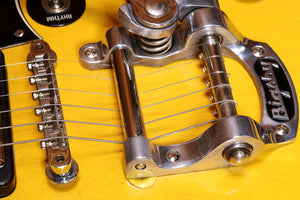 Gibson Les Paul Double Cutaway Special P-90 2004 - Gloss Yellow w/ Bigsby! 44301