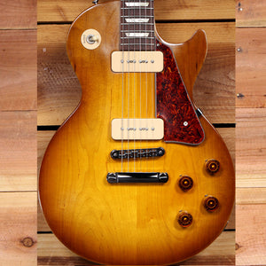 GIBSON 2011 LES PAUL 60s TRIBUTE P90s Honey Burst Worn Satin Relic 10560