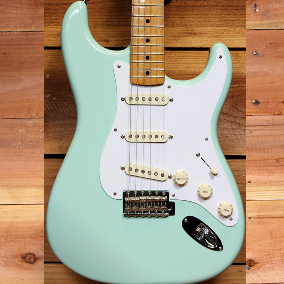 FENDER CLASSIC SERIES 50s STRATOCASTER Seafoam Surf Green Nice 2012 Strat 05260