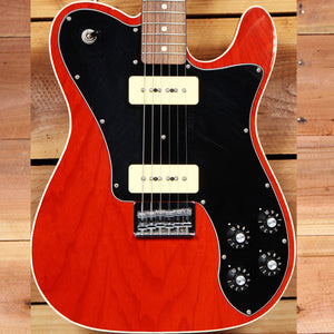 FENDER BLACK DOVE 72 TELECASTER Custom Rare FSR P90 Tele Trans Orange 45016